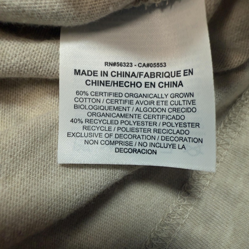 Nike Dress Womens Small Beige Sleeveless Sweatshirt Kangaroo Pocket Just Do It - Picture 6 of 6